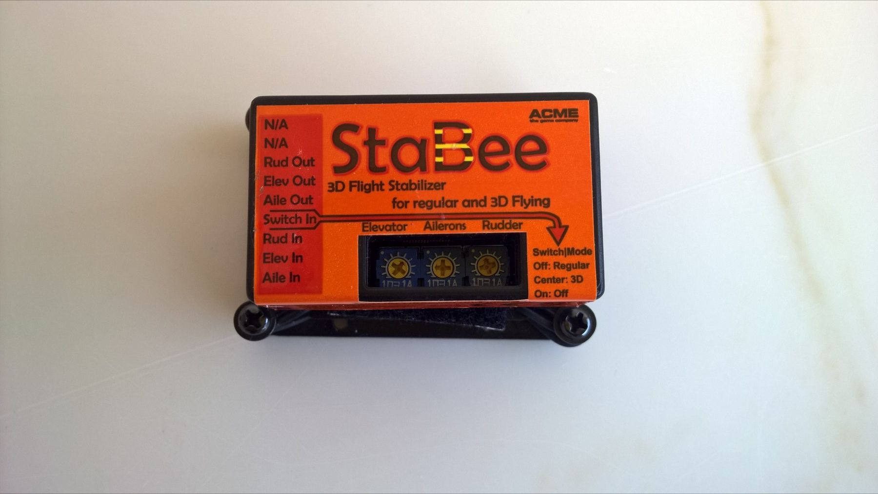 Modellismo RC: StaBee - 3D-Flugstabilisator – Usato da Aesch BL venduto da SPORT-RC-Model2020