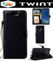 Hülle Etui Coque Cover Wallet Case für Samsung Galaxy S9