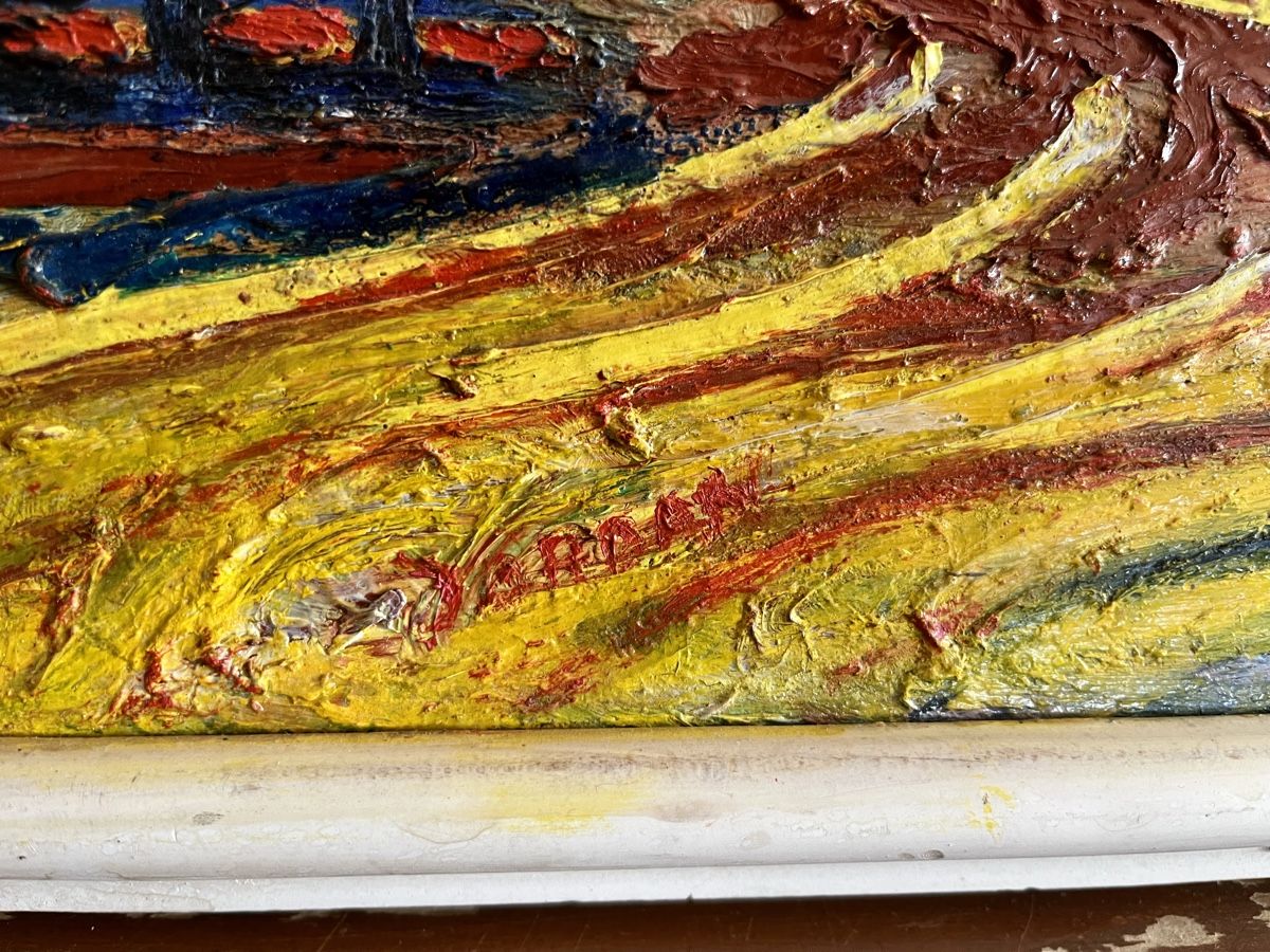 Dipinti: Ausdrucksstarkes Gemälde – Usato da Ottikon venduto da san_w99n 2