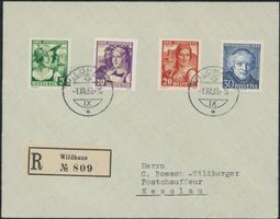 1933 - Pro Juventute - FDC ET