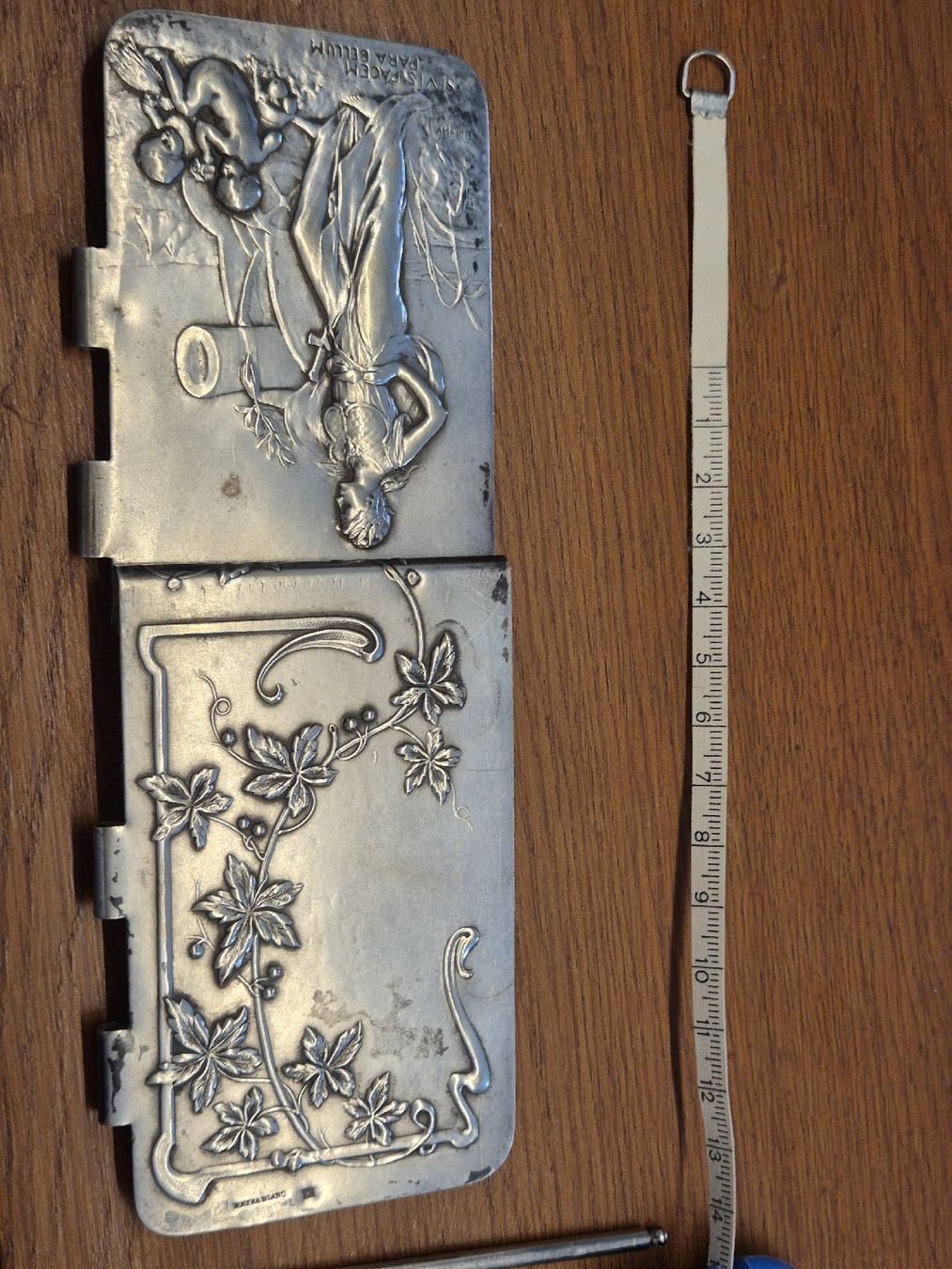 Libri: Antikes Notizbuch mit Silber Einband Jugendstil Emile Dropsy – Usato da Russikon venduto da eunicetungol 4