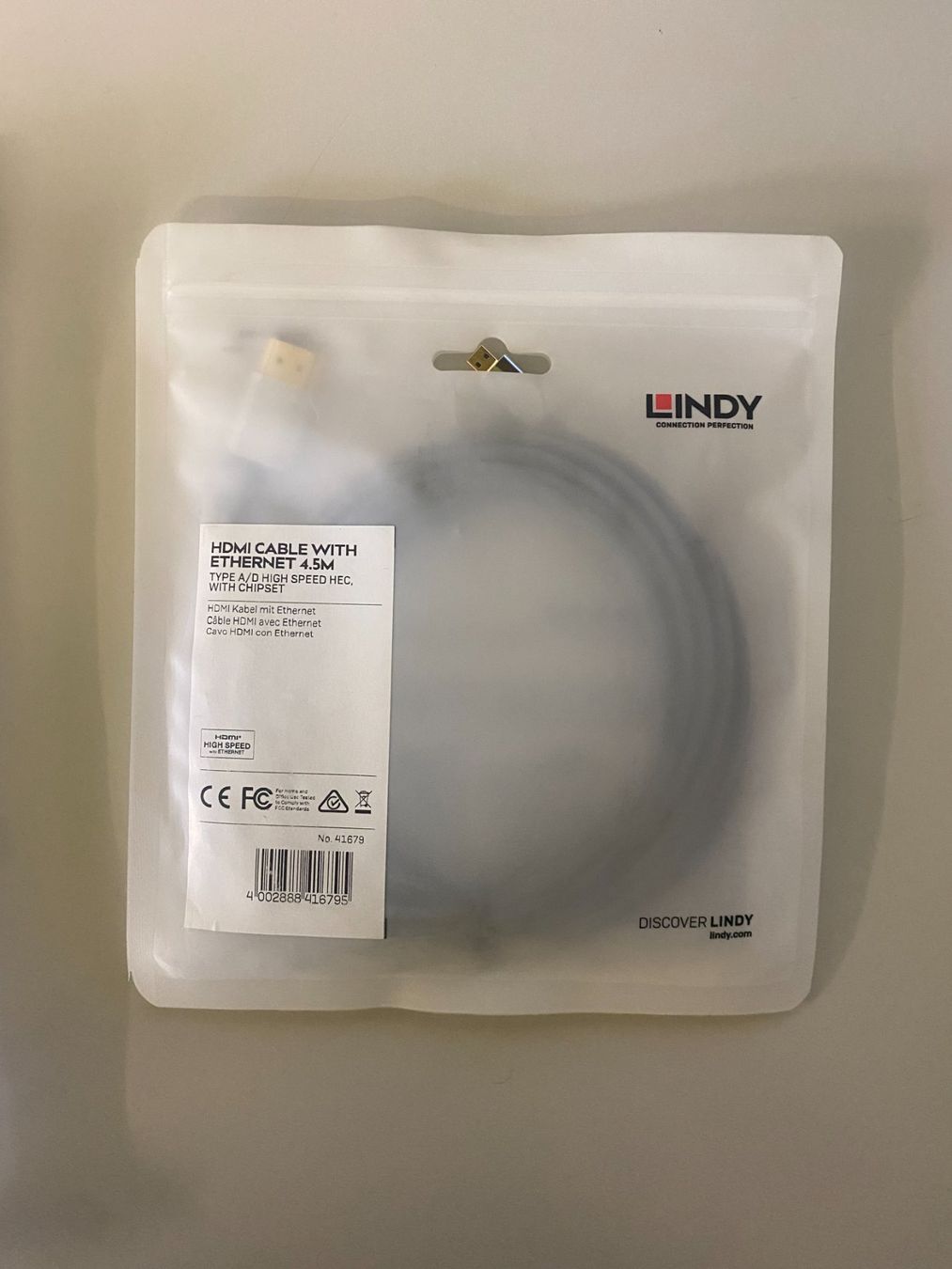 Cavi: HDMI CABLE Type A/D 4.5m – Nuovo e nell'imballaggio originale da Bex venduto da 1_style
