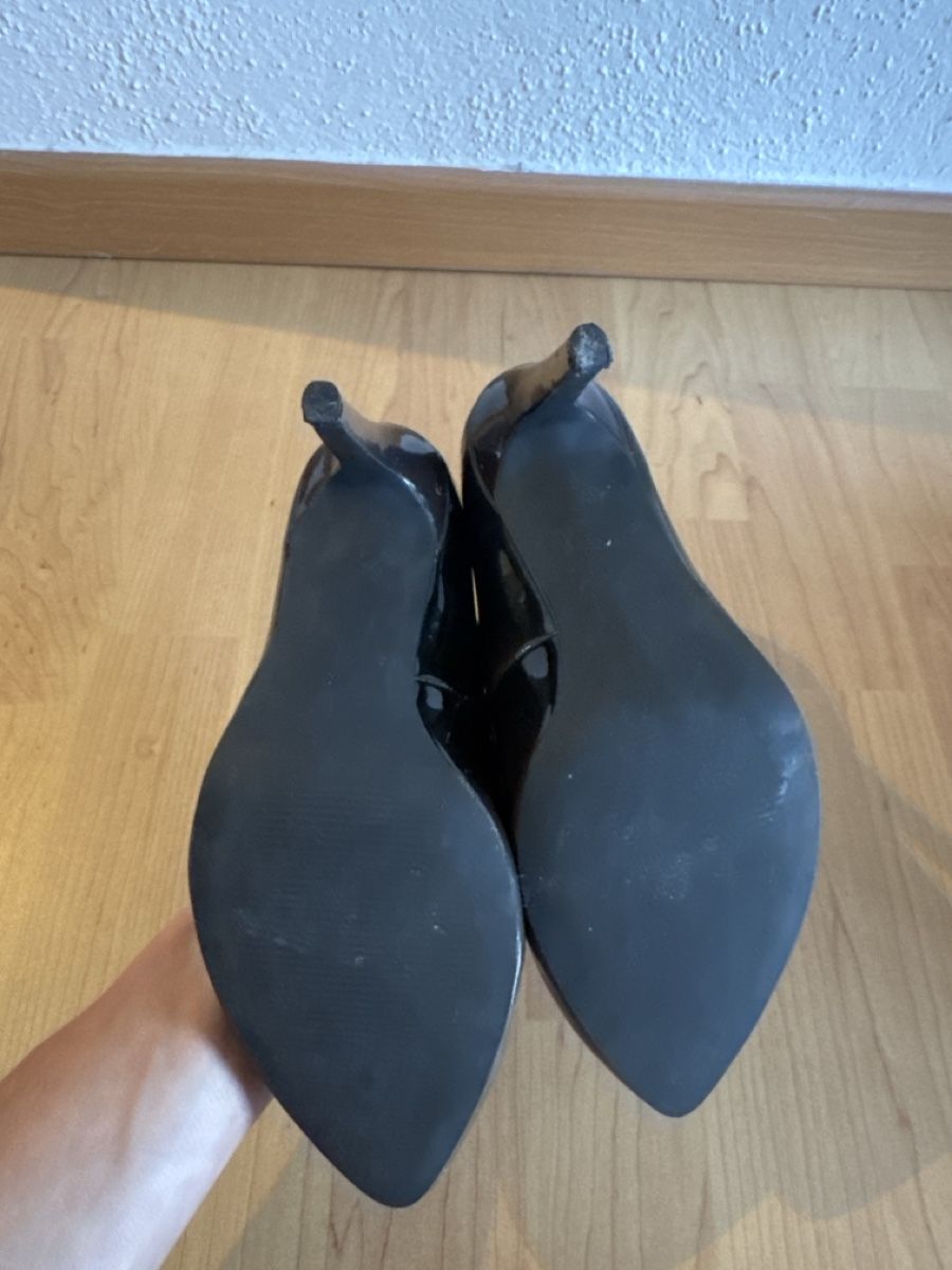 Damenschuhe: Bianco Pumps Lackoptik braun – Gebraucht aus Degersheim von wul_5vdb 5