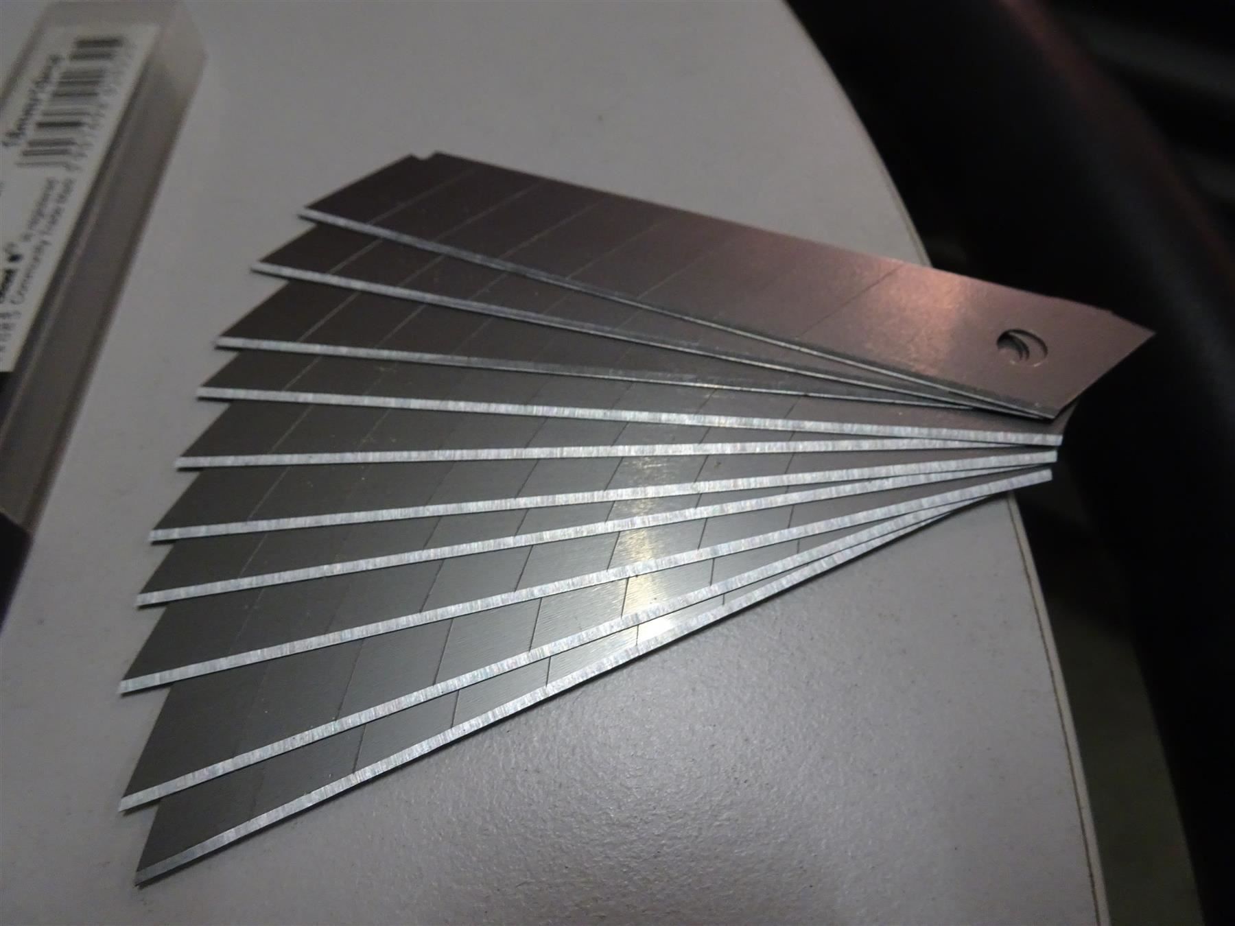 Messer: Neue Cutter-Klingen 18mm/30Stk – Neu und originalverpackt aus Necker von liq24 1
