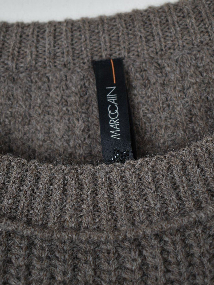 Marc Cain Maglioni & Felpe: Marc Cain Strickpullover Gr.N2, taupe, mit Schurwolle&Alpaka – Nuovo (secondo la descrizione) da Nürensdorf venduto da 2ND_STORY 4
