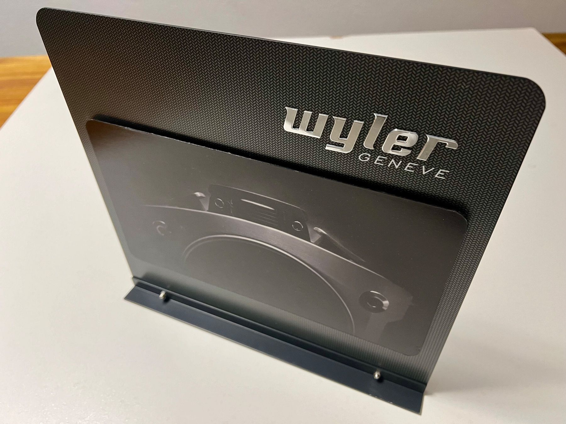 Wyler Orologi: WYLER-Genève Code-R Chronograph carbon style display – Nuovo (secondo la descrizione) da Mont-sur-Lausanne venduto da vmi_ym5l 6