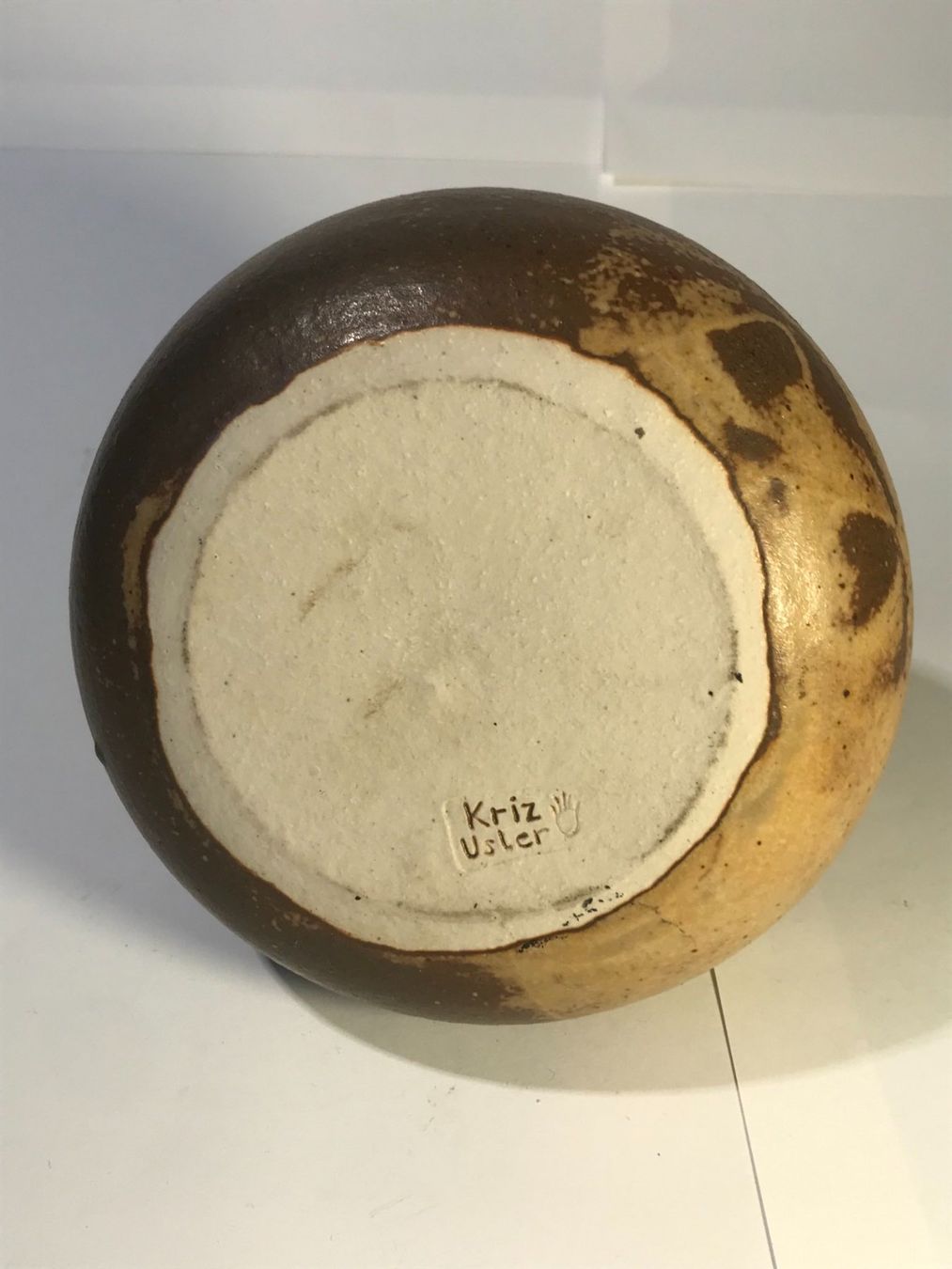 Vasi & Recipienti: Vase en grès signé Kriz Usler – Usato da Winterthur venduto da SilverFR 4