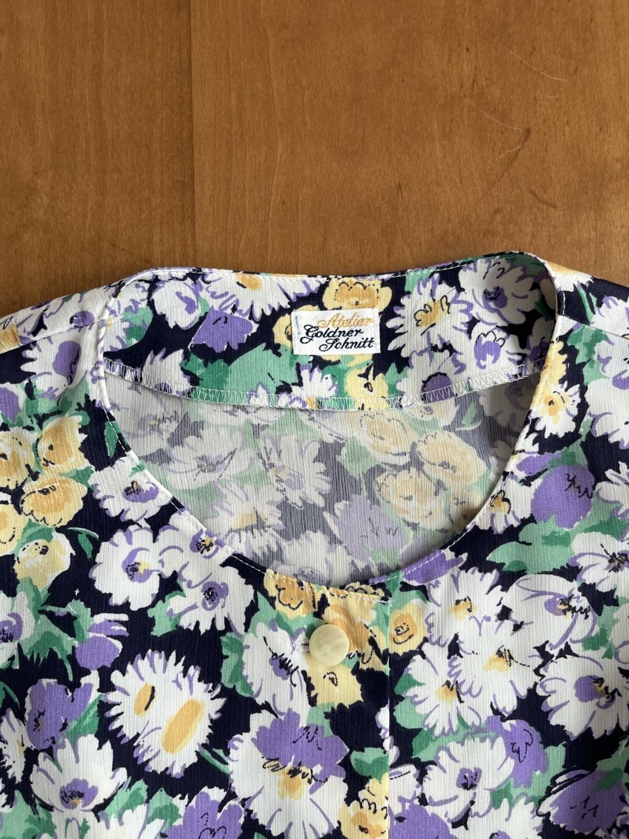 Camicette: Vintage Blumen-Bluse – Usato da Wauwil venduto da parttimehippie 2