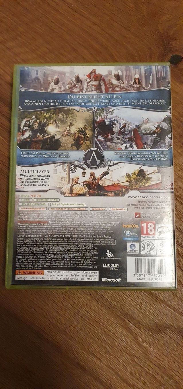 Microsoft Spiele: Assassins Creed Brotherhood – Gebraucht aus Münsingen von Heroism2010 1