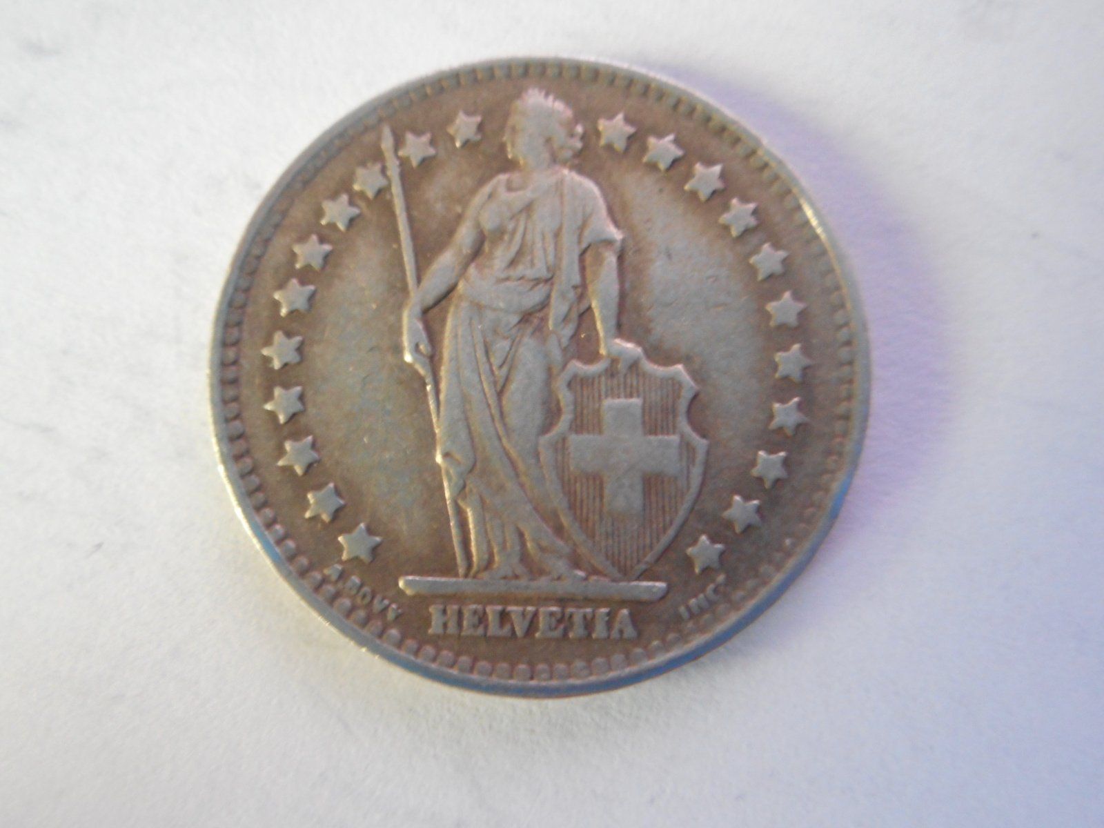 Toutes les monnaies: 1 Fr. 1945 silber – D'occasion à Kriegstetten par pizlad2010 1