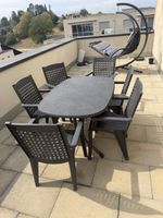 Gartentisch mit 6 Stühlen gebraucht