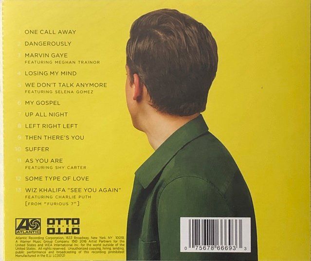 CDs: Charlie Puth – Nine track mind – D'occasion à Grüningen par azulgris 1