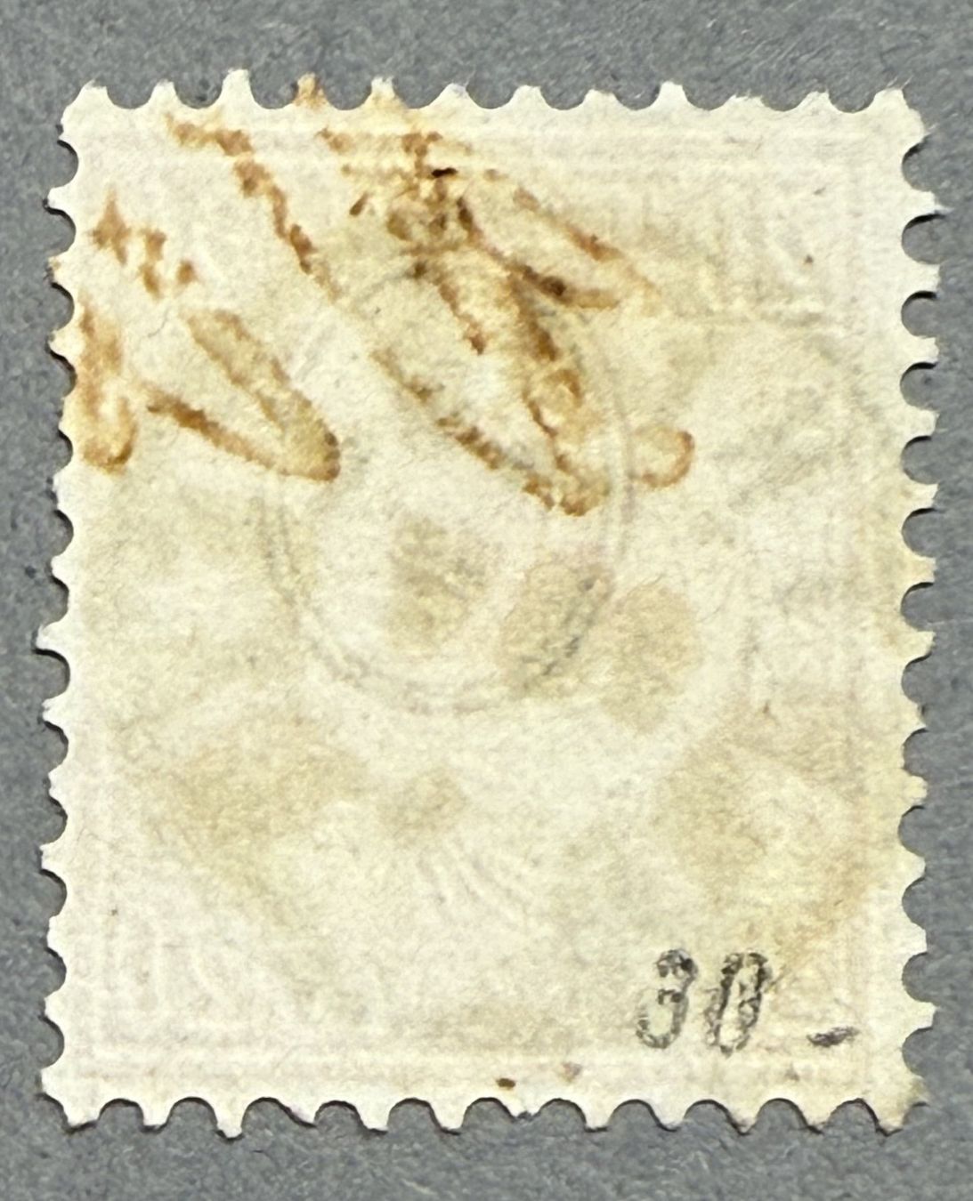 Alle Briefmarken: 32 Voller Zwergstempel Gr.138 WERTERNSTEIN LU – Gebraucht aus Steinhausen von yukon26 1