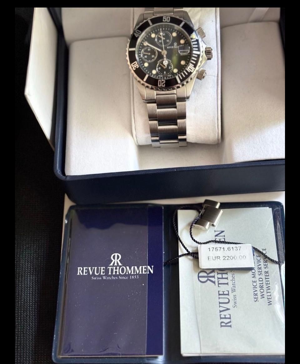 Revue Thommen Orologi: Revue Thommen Schweizer Automatik Chronograph – Usato da Winterthur venduto da meg_q2vq 3