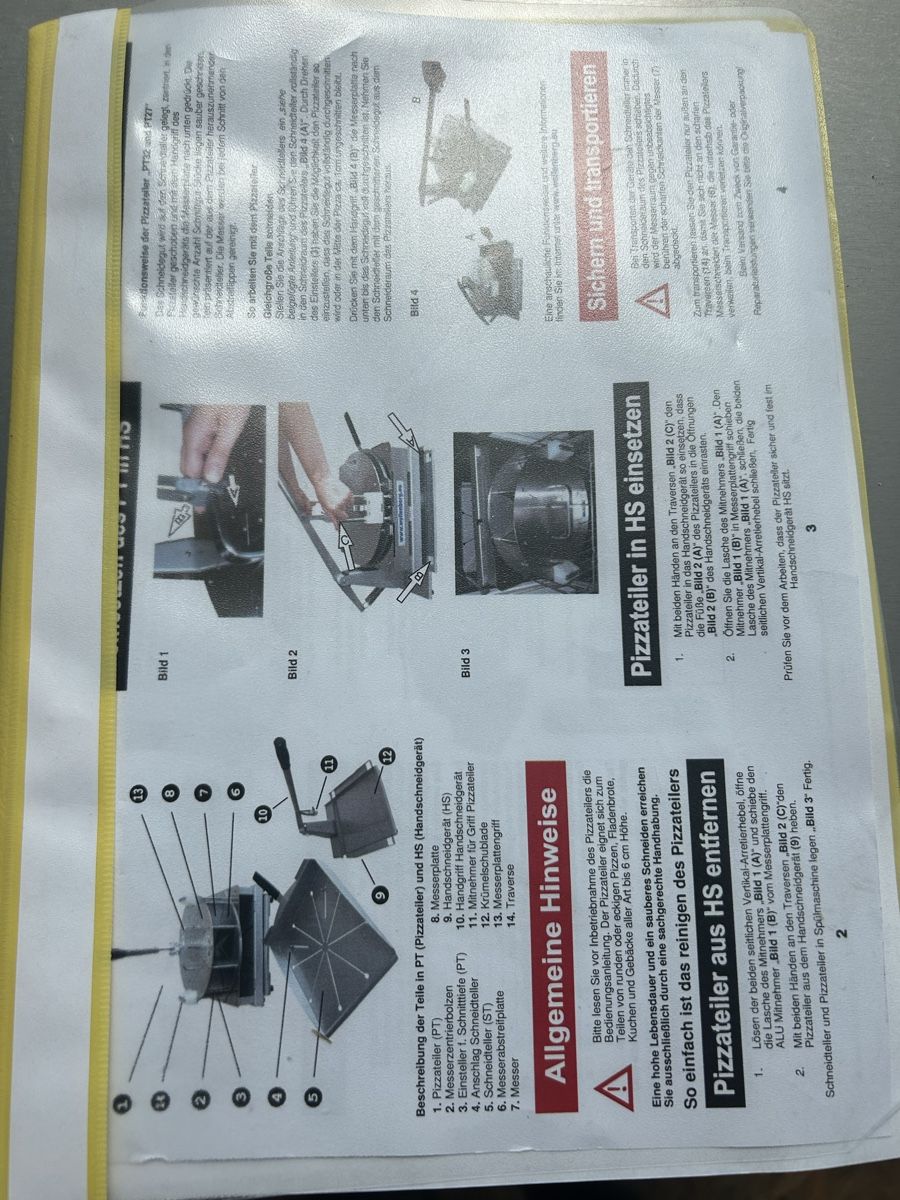 Tutte le macchine: Gastro Cutter Edelstahl Maschine – Nuovo e nell'imballaggio originale da Oberriet SG venduto da Justizia1957 6