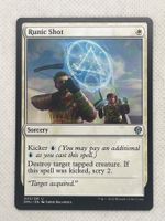Magic The Gathering: Runic Shot Sorcery Karte DMU
