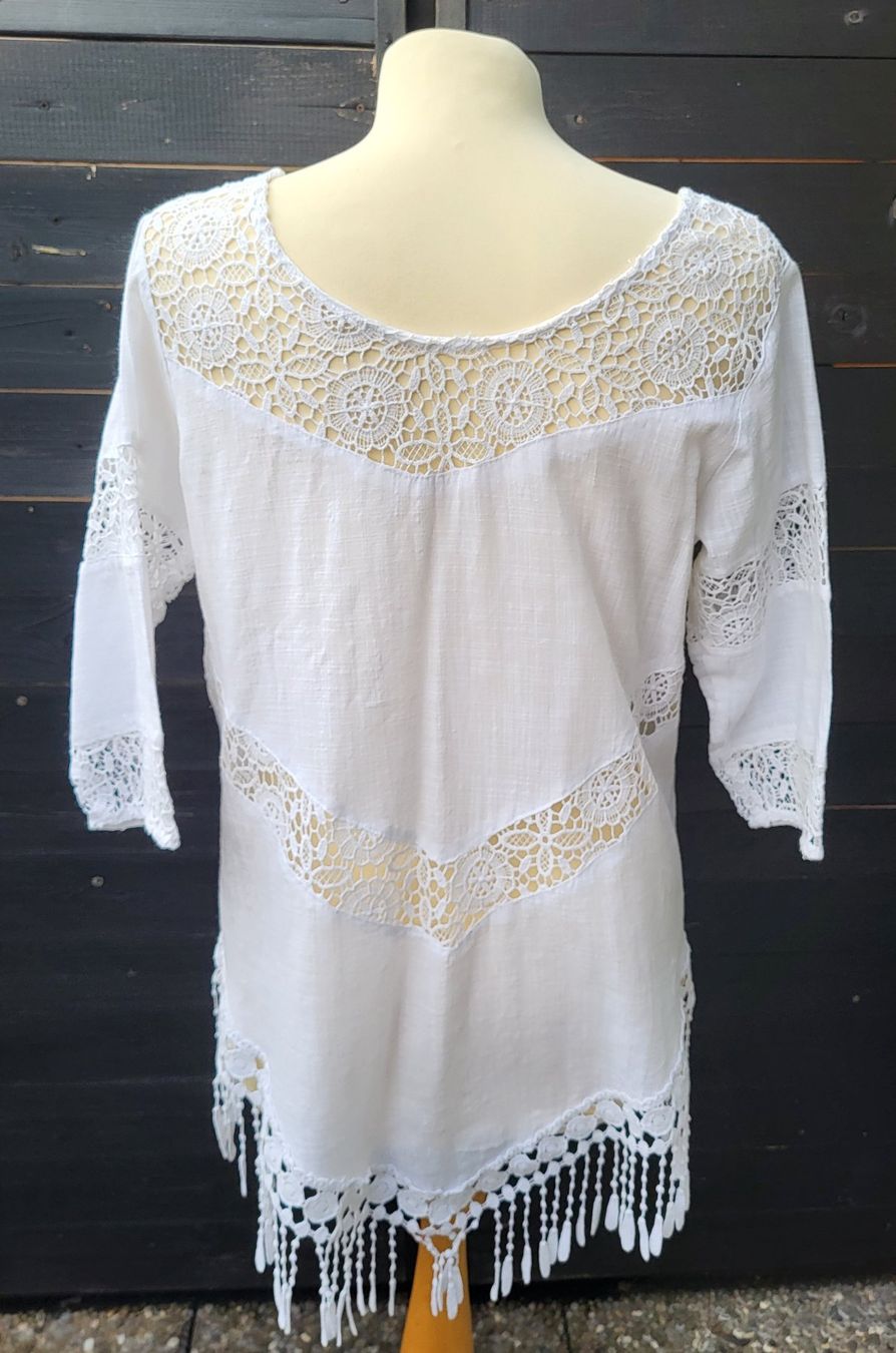 Tuniche: Blouse coton & lin – Nuovo (secondo la descrizione) da Fribourg venduto da VictoriaShop7 1