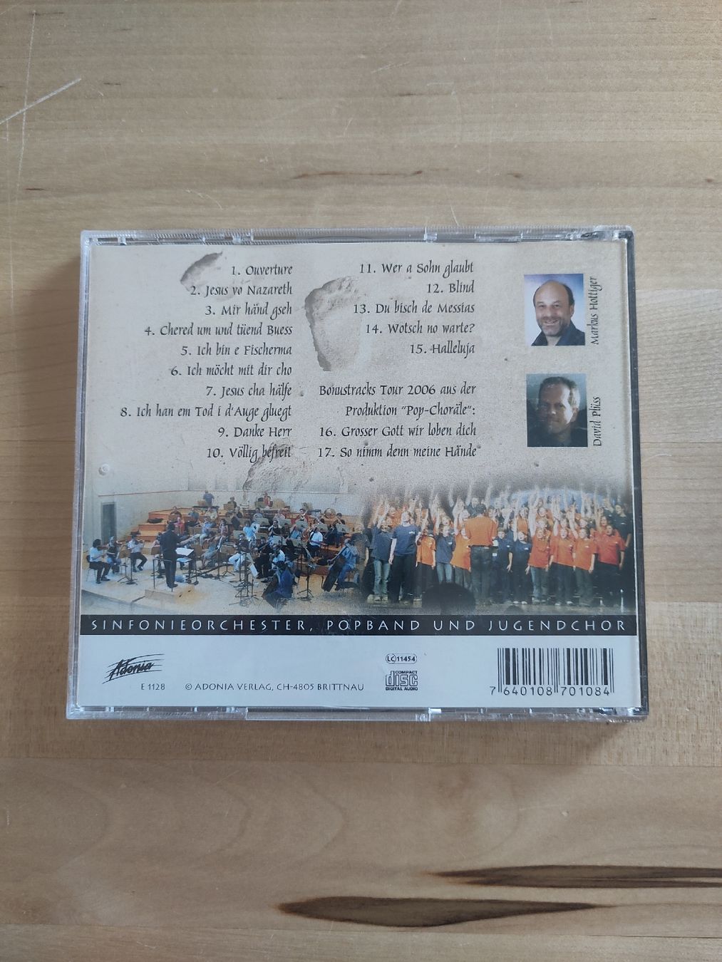 CD: Jesus V. Nazareth 1 - Popmusical CD inkl. Liederheft – Usato da Effretikon venduto da pemko 1