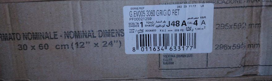 Bodenbeläge: carrelage  13m2 – Neu und originalverpackt aus Oppens von fab_6zfc 1