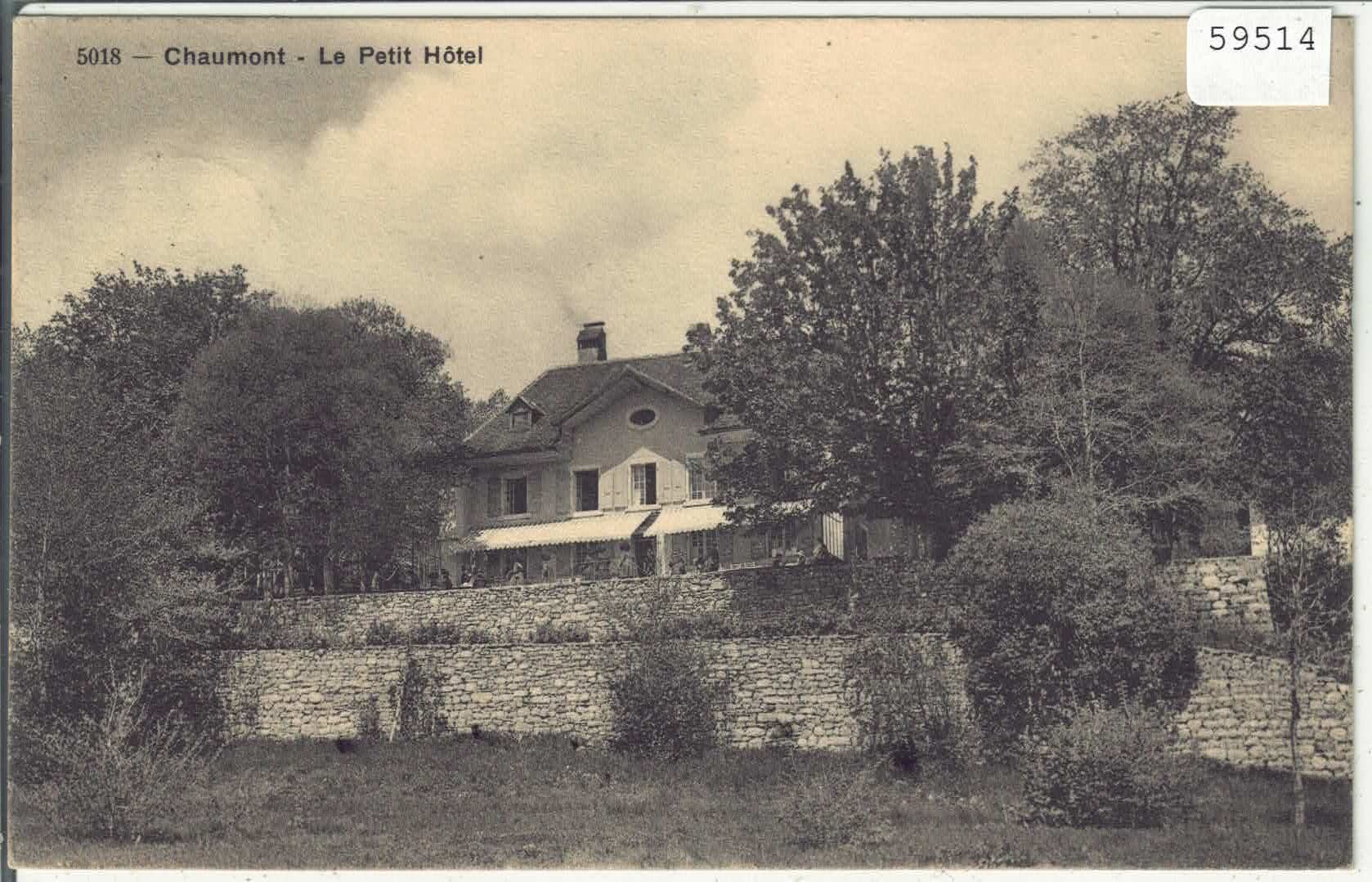 Cartoline postali: Chaumont - Le Petit Hotel – Usato da Ettingen venduto da Kartenplanet