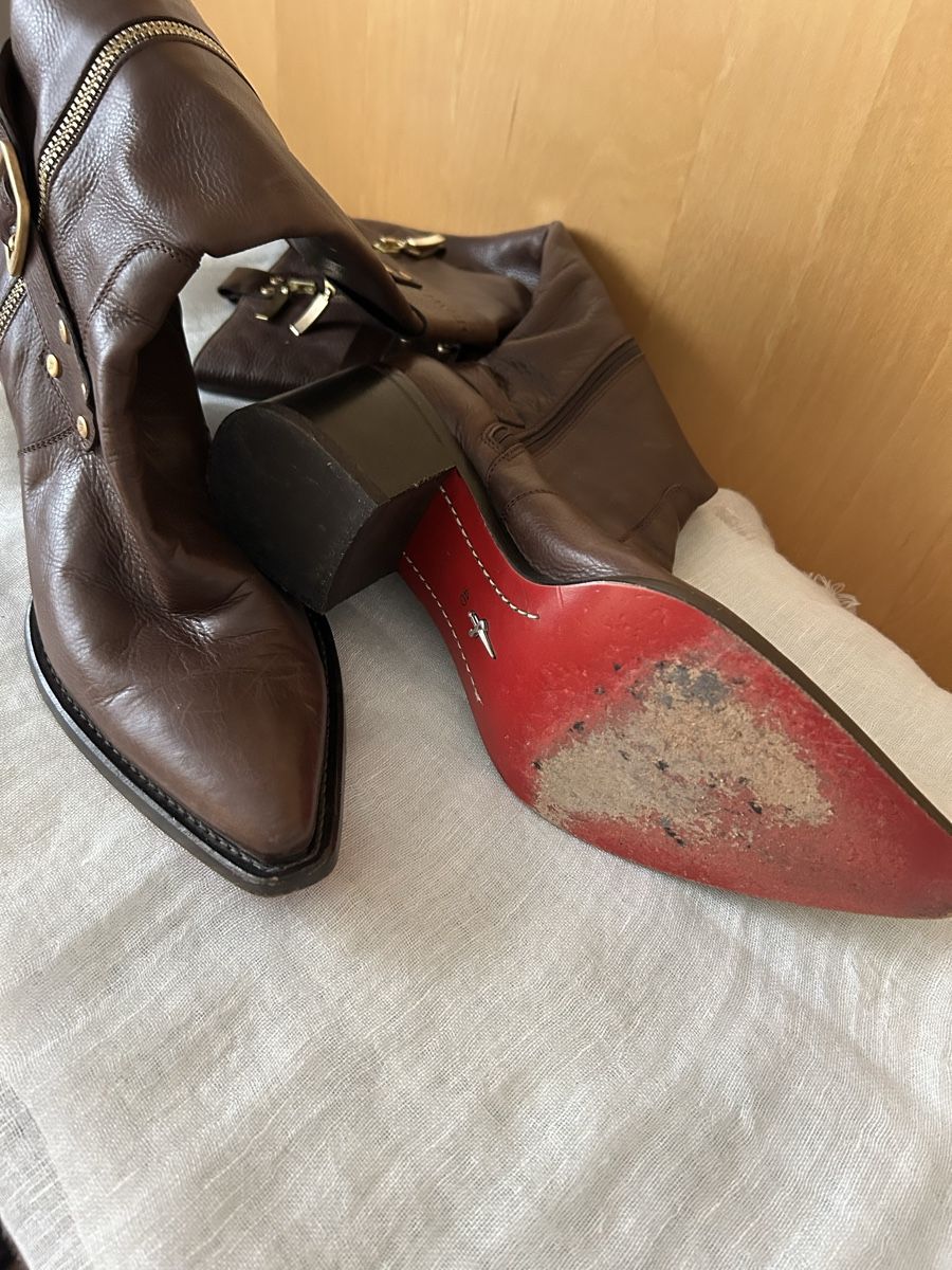 Scarpe da donna: PACIOTTI Stiefel Gr.40 Leder – Usato da Oftringen venduto da Odessa65 2