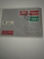 Enveloppe philatélique suisse 1940, recommandée, express