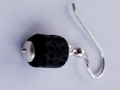 Ohrringe & -stecker: Silber Ohrhänger Lavastein Silber 925 – Neu und originalverpackt aus Winistorf von acreativ2 2