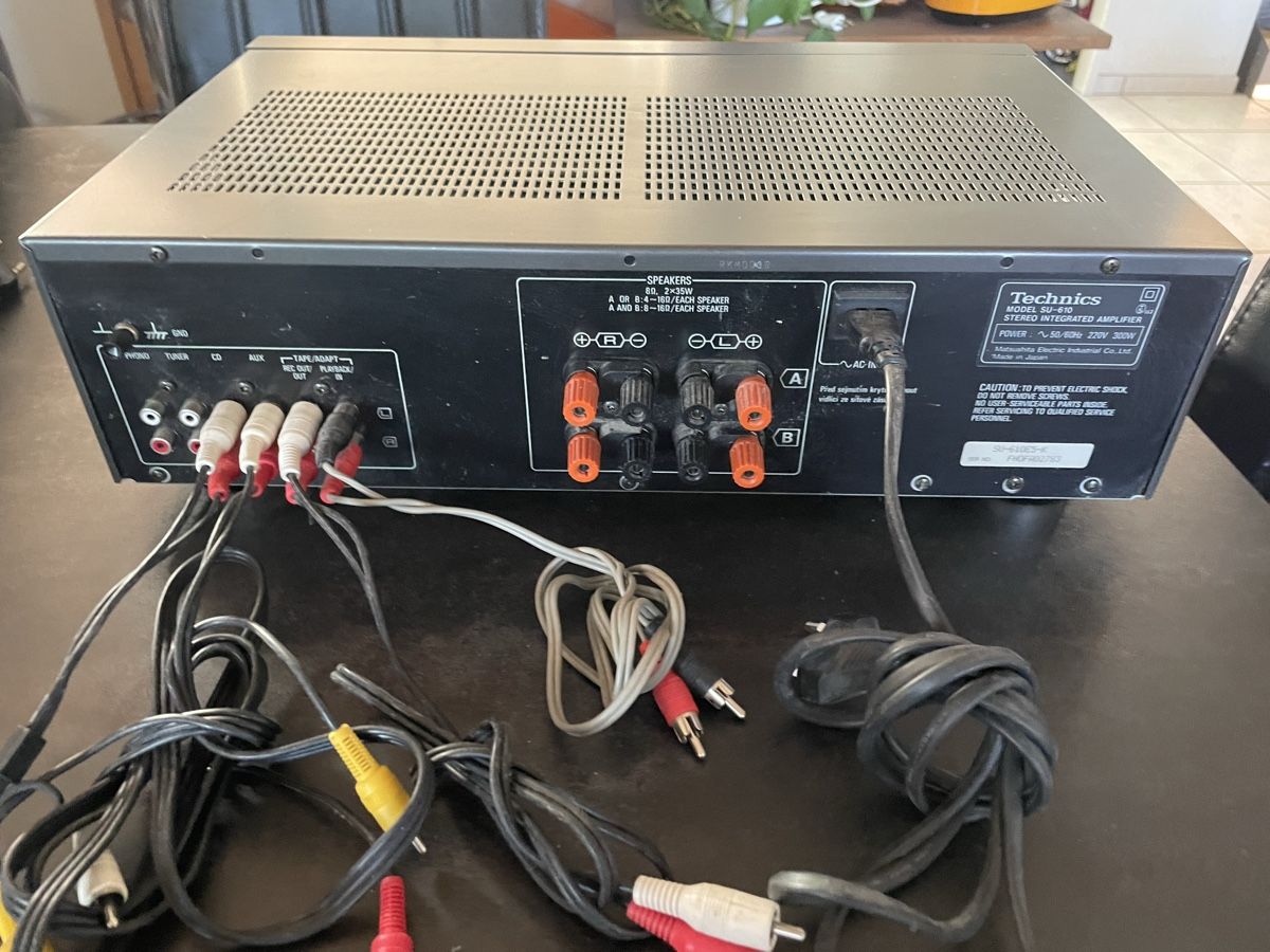 Technics Amplificatori: Technics SU-610 Amplificateur Vintage – Usato da Vallamand venduto da Bricbracbroc82 5