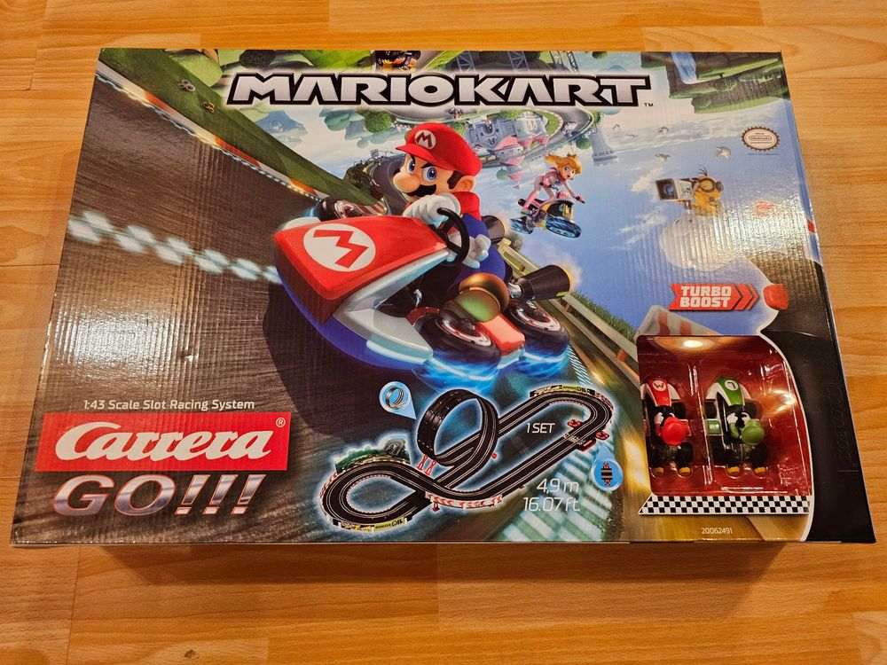 Carrera Carrera Go!!! / Mario Kart / Nintendo / OVP / Neu