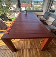 Balkontisch Esstisch massivholz