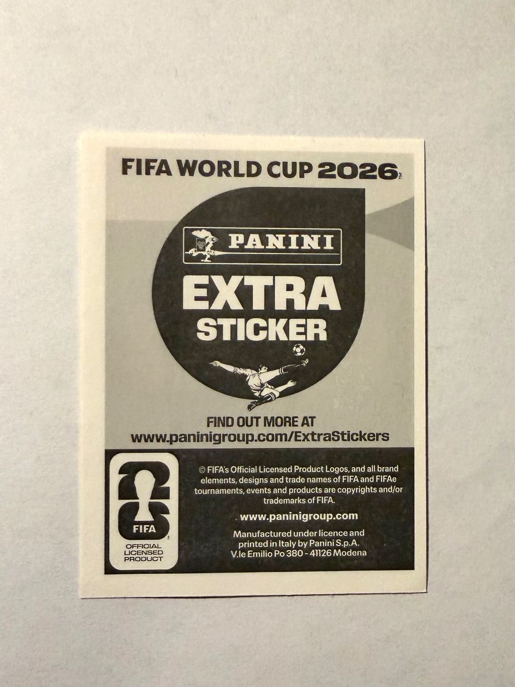 Panini Carte collezionabili: Extra Sticker Panini - LIONEL MESSI – Nuovo e nell'imballaggio originale da Bassecourt venduto da Eagle1903 1