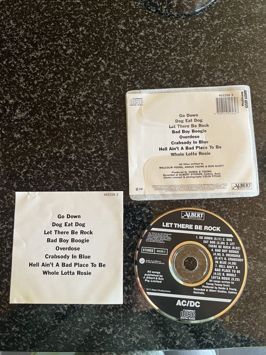 CD: AC/DC CD Let there be Rock – Usato da Schiers venduto da and_txz8 1