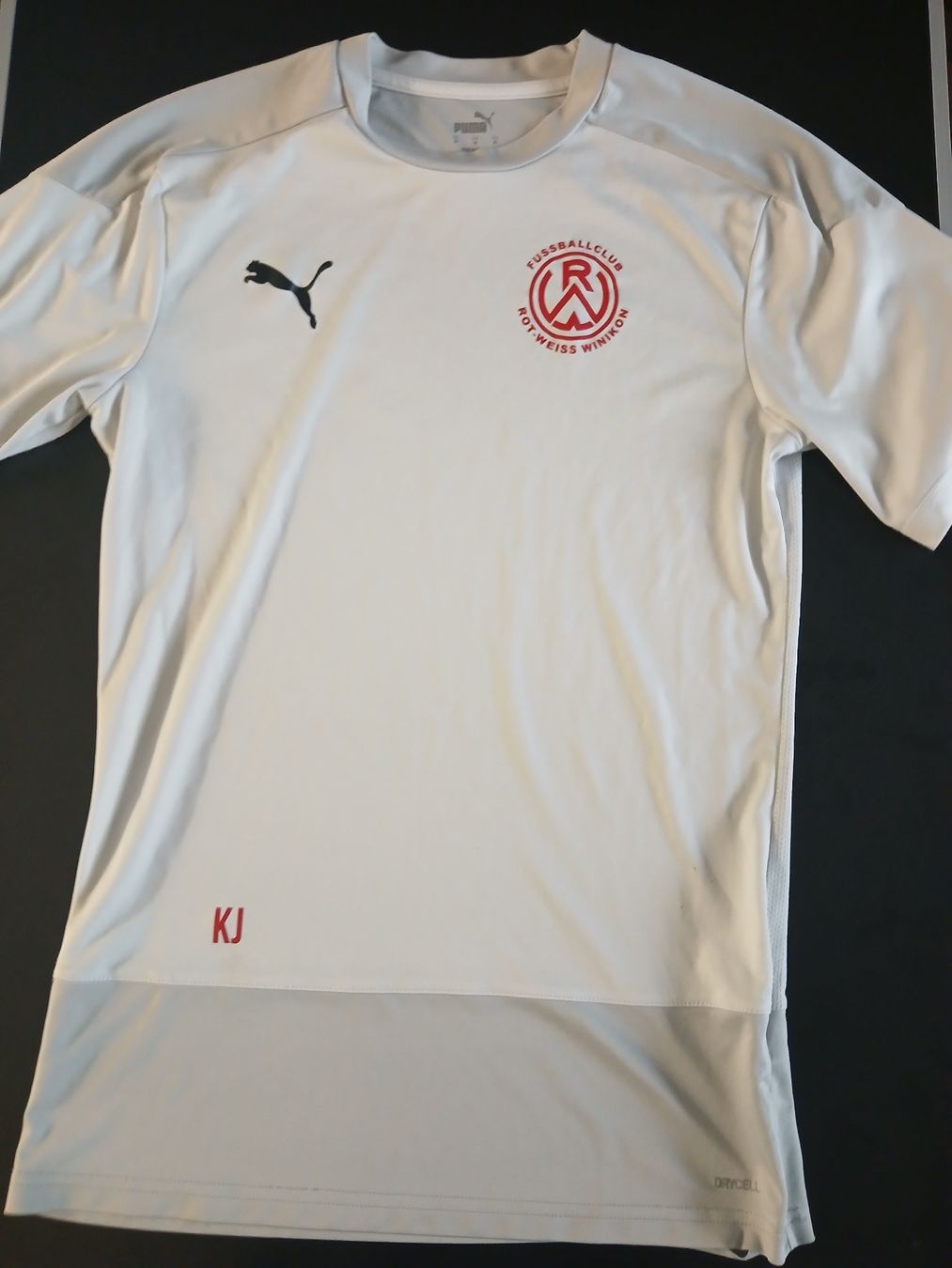 Puma Canottiere & Pantaloni: Puma Fussballtrikot – Usato da Dietikon venduto da inf_cd7w