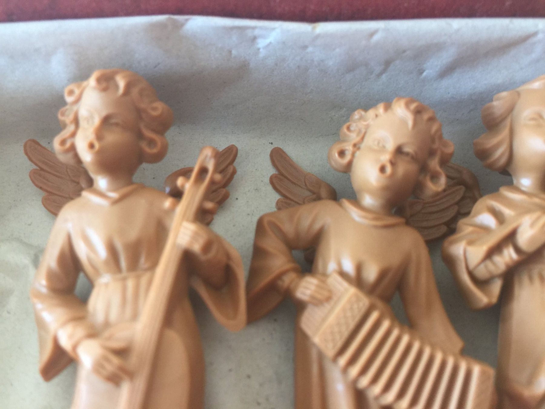 Statuette: 6 Vintage Engel – Usato da Kirchdorf venduto da Vintagewunder 7