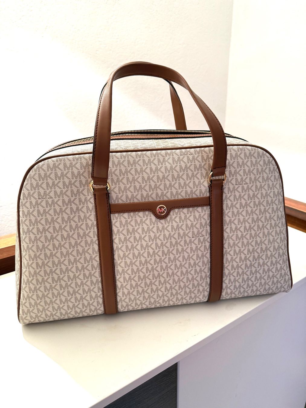 Michael Kors Borse da donna: Michael Kors Weekender vanilla – Nuovo e nell'imballaggio originale da Wiedlisbach venduto da Sistershop 2