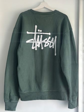 Stüssy Sweatshirt Grün, Grösse L