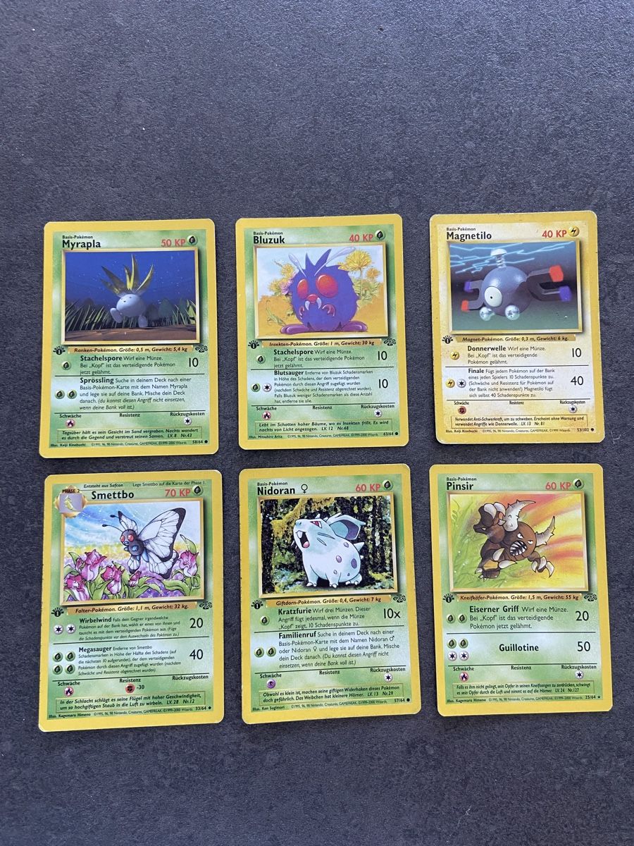 Pokémon Carte collezionabili: Pokemon Karten 1 Edition – Usato da Niederrohrdorf venduto da andy_s89