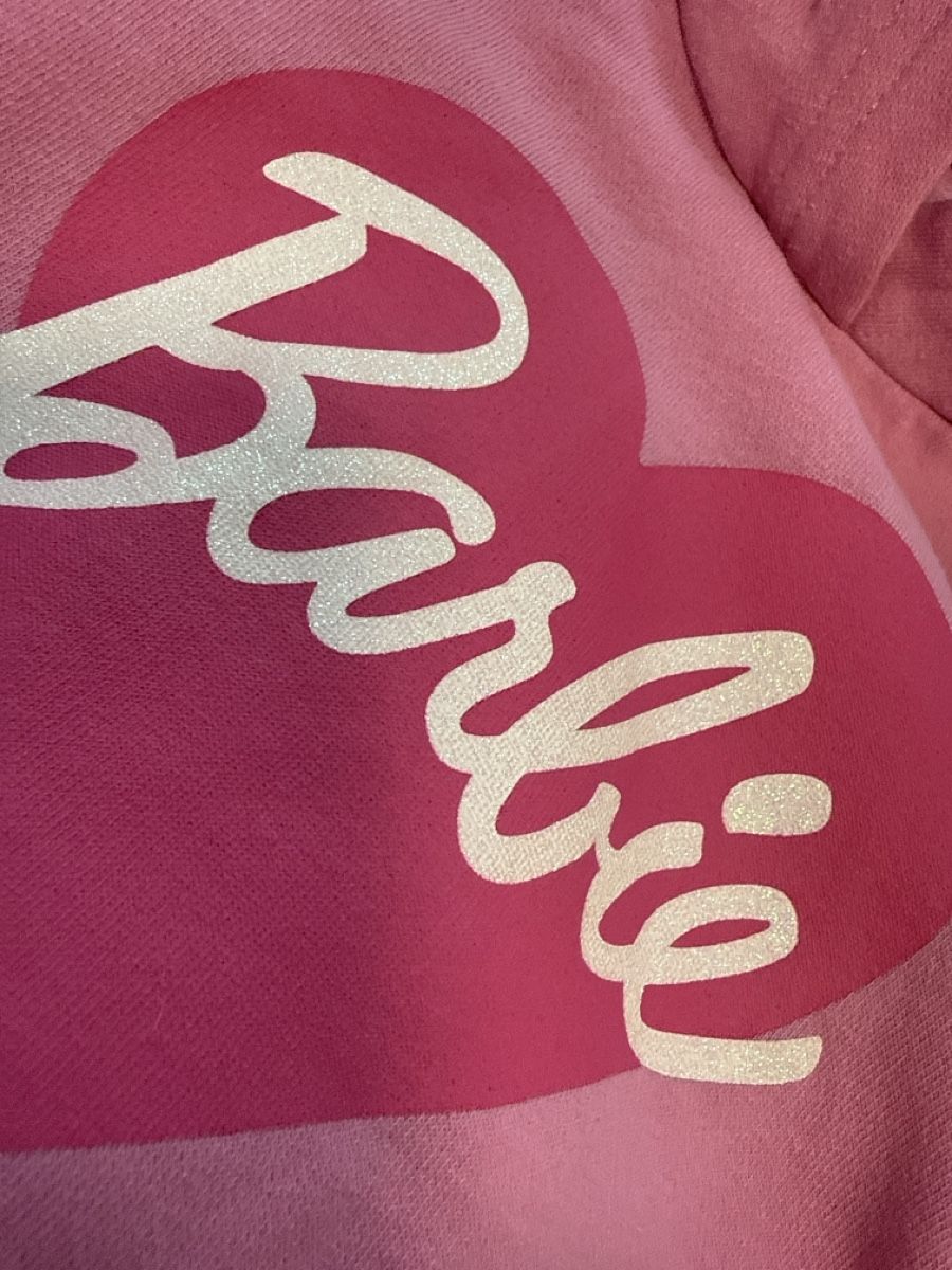H&M Completi: Rosa H&M Barbie Jogginganzug, Grösse 110 – Usato da Zürich venduto da Krikri21 2