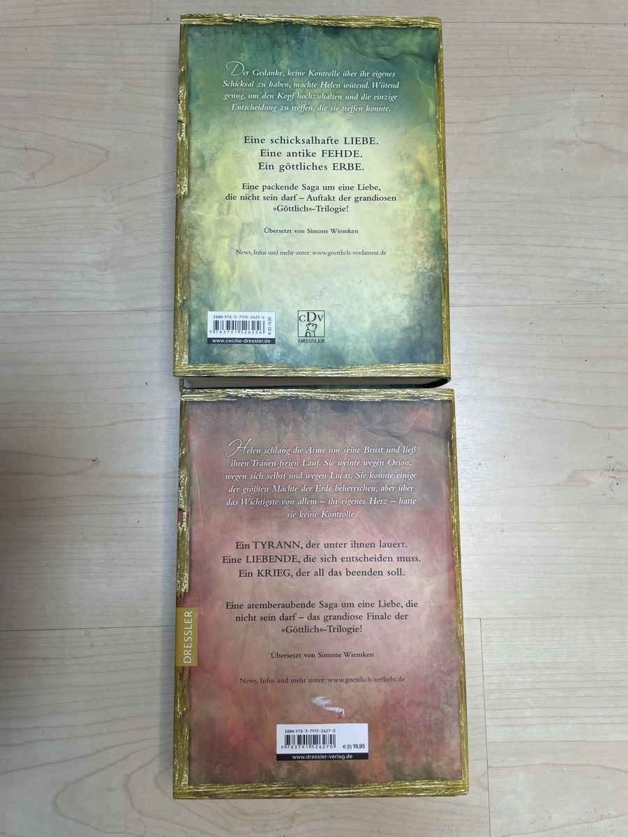 Libri: Göttlich Trilogie, Band 1&2, Jugendbuch – Usato da Schnottwil venduto da MysticWitch 1