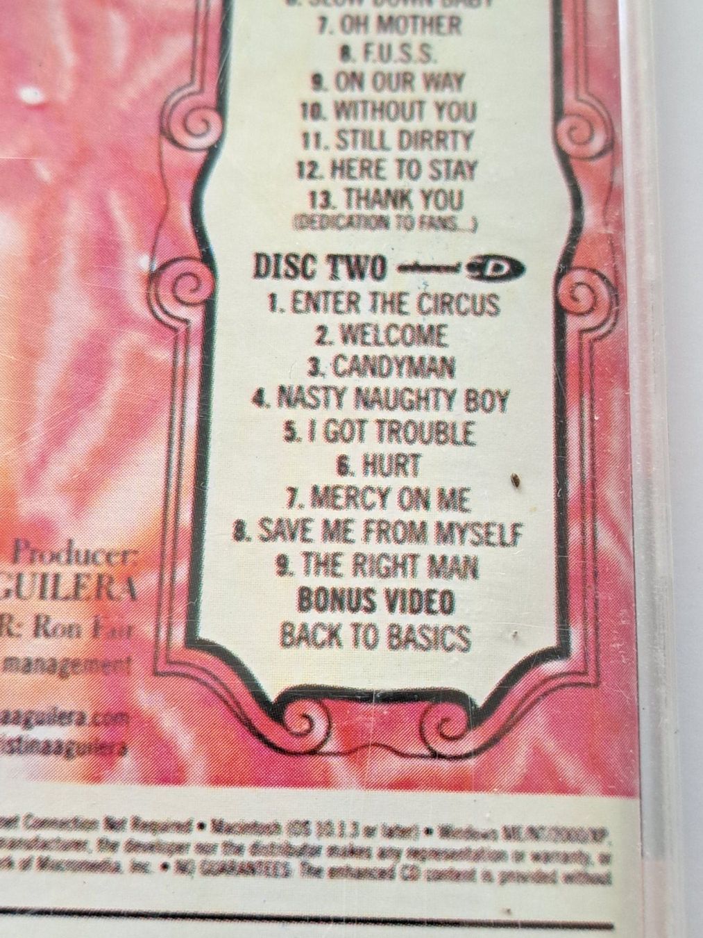 CDs: CD Christina Aguilera - Back to basics – D'occasion à Pully par bro_n52j 3