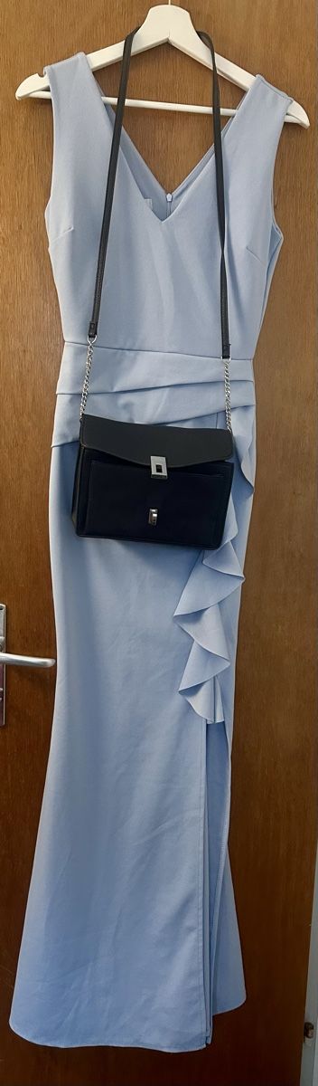 Vestiti: Wunderschönes Abendkleid hellblau, Seitentasche, Pumps – Nuovo (secondo la descrizione) da Wettingen venduto da muck2025