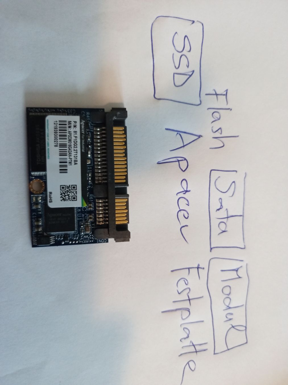 Schede di memoria: Sata SSD speicher 16 giga – Nuovo (secondo la descrizione) da wila venduto da audi48 2