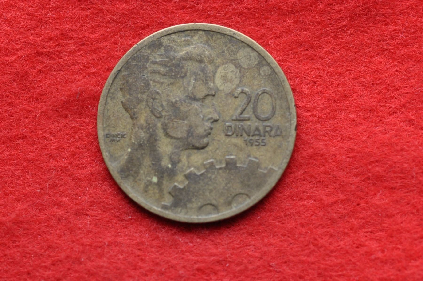 Tutti le monete: währung  jugoslavija 1955 – Usato da Laupen BE venduto da Gufi57
