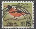 CEYLON  / Bunter Vogel  - Vollstempel  (18