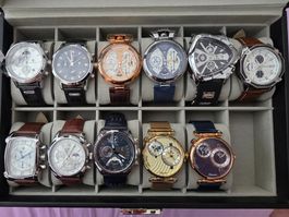 Lige Uhrensammlung, ohne Sammler-Box
