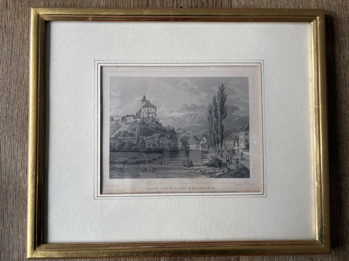 Incisioni: Stich von Schloss Werdenberg – Usato da Baden venduto da jdif