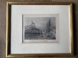 Stich von Schloss Werdenberg
