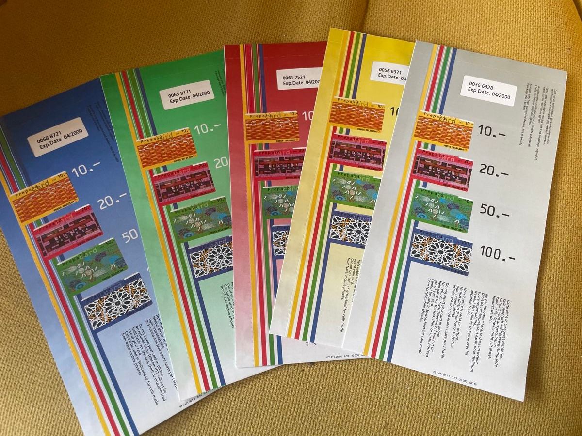 Swisscom Schede telefoniche: Sammlung international phone Card – Nuovo e nell'imballaggio originale da Schüpfen venduto da Schuepfen45 9