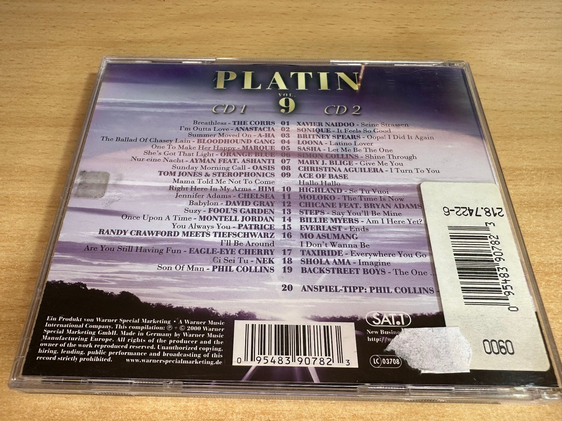 CD: K1 Various – Platin Vol. 9 - 2 CD – Usato da Rikon im Tösstal venduto da Alpenmutz 1