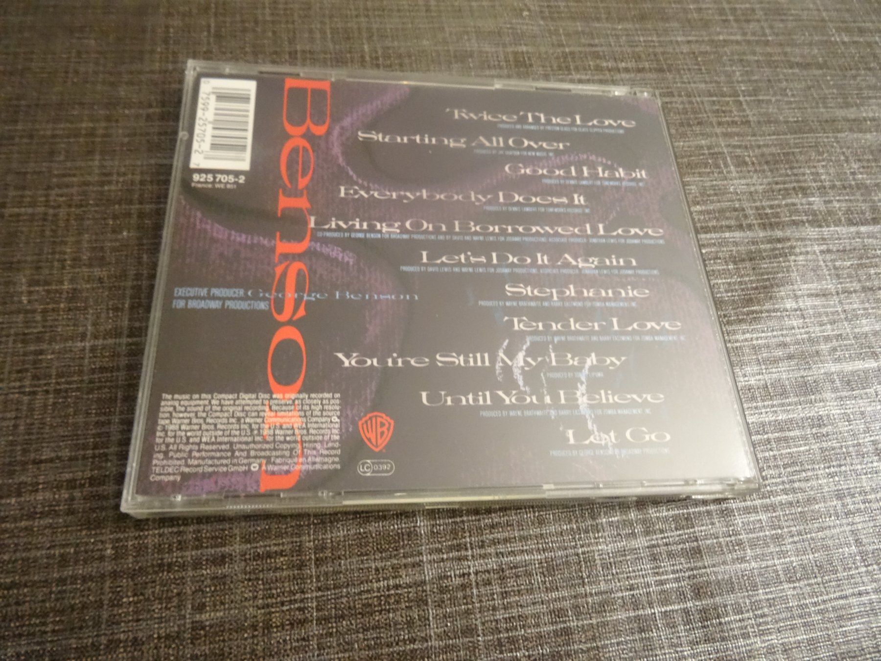 CD: George Benson - Twice the Love CD – Usato da Olten venduto da Disc-Ausverkauf 1
